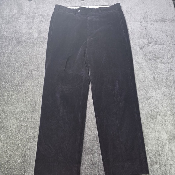 Incotex Other - Incotex Brando‎ Cashmere Cotton Corduroy Trousers Cashco Pants Navy Blue Size 34